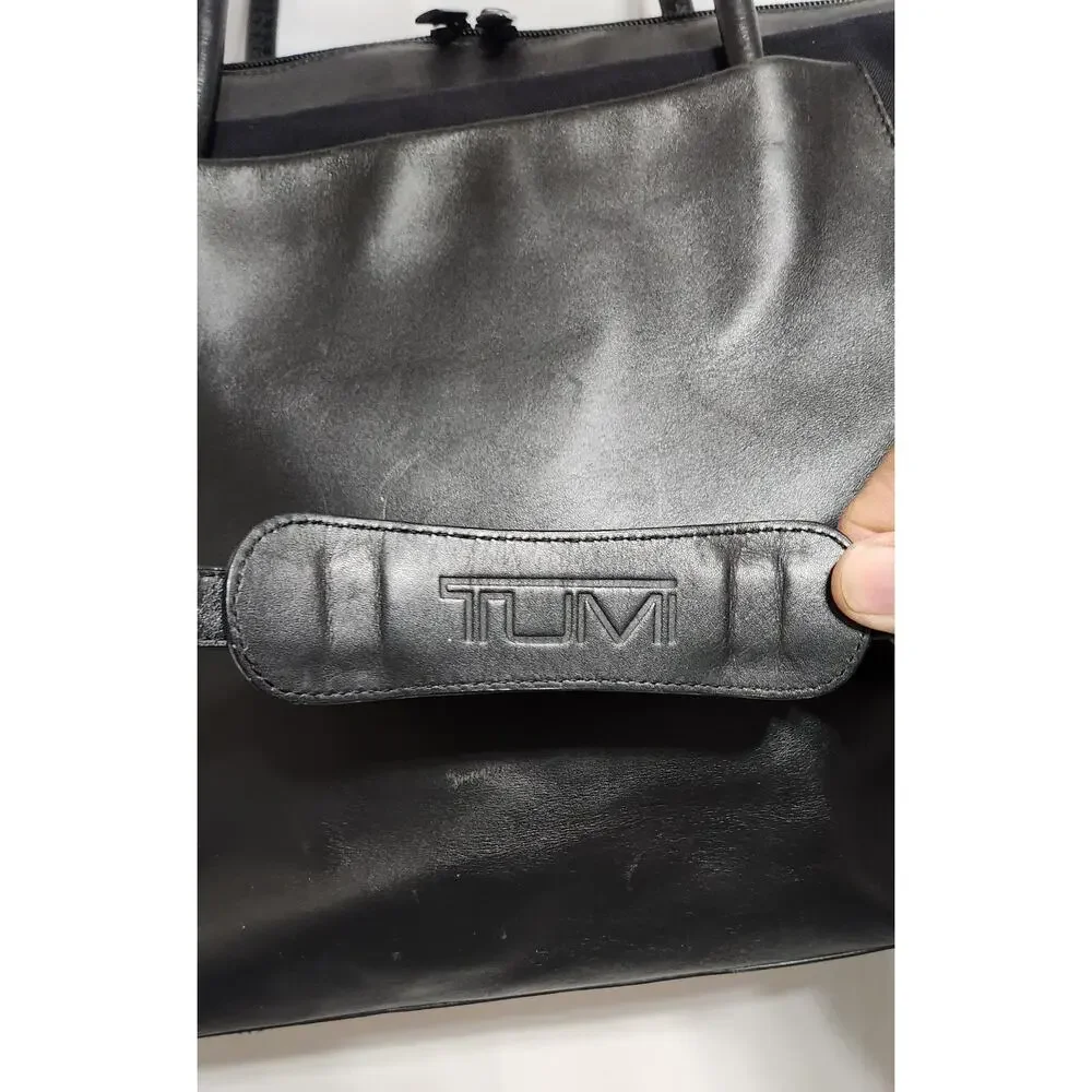Tumi black nylon